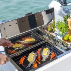 Discount ENO Plancha gaz avec couvercle Antigua