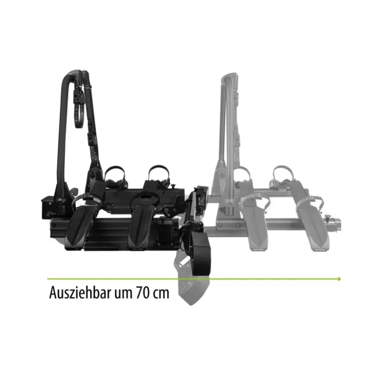 Hot Eufab Porte vélos noir SD260
