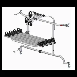 Best Euro Carry EUROCARRY Adventure Rack FIAT Ducato pour 4 vélos