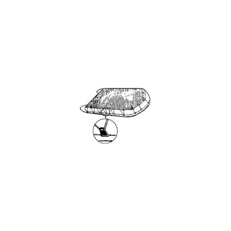 Discount Euromarine Crochet de sandow nylon plat