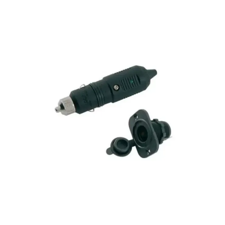 Euromarine Fiche mâle + prise femelle allume-cigare 12V