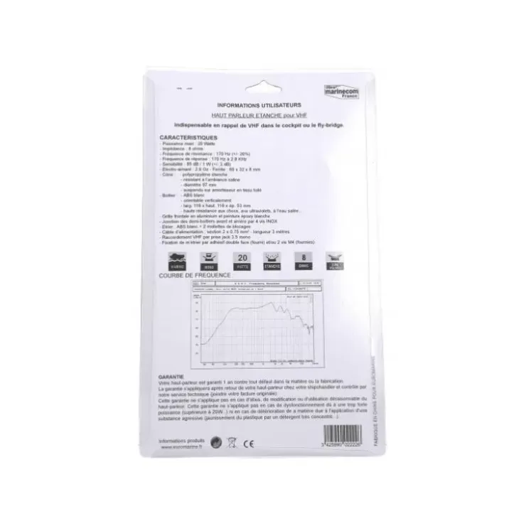 Sale Euromarine Haut-parleur 20 W VHF