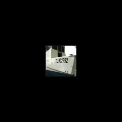 Euromarine Lettre adhésive 40 mm | noire