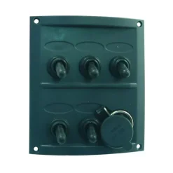 Sale Euromarine Tableau électrique 12V 5 interrupteurs