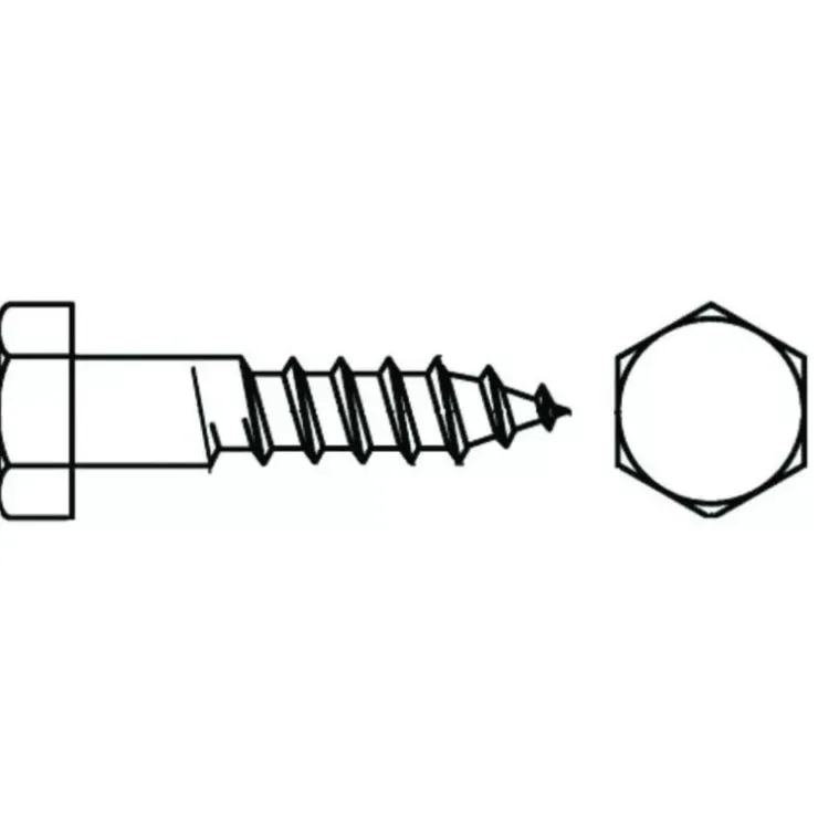 Sale Euromarine Vis bois tire fond inox A4 - T.H