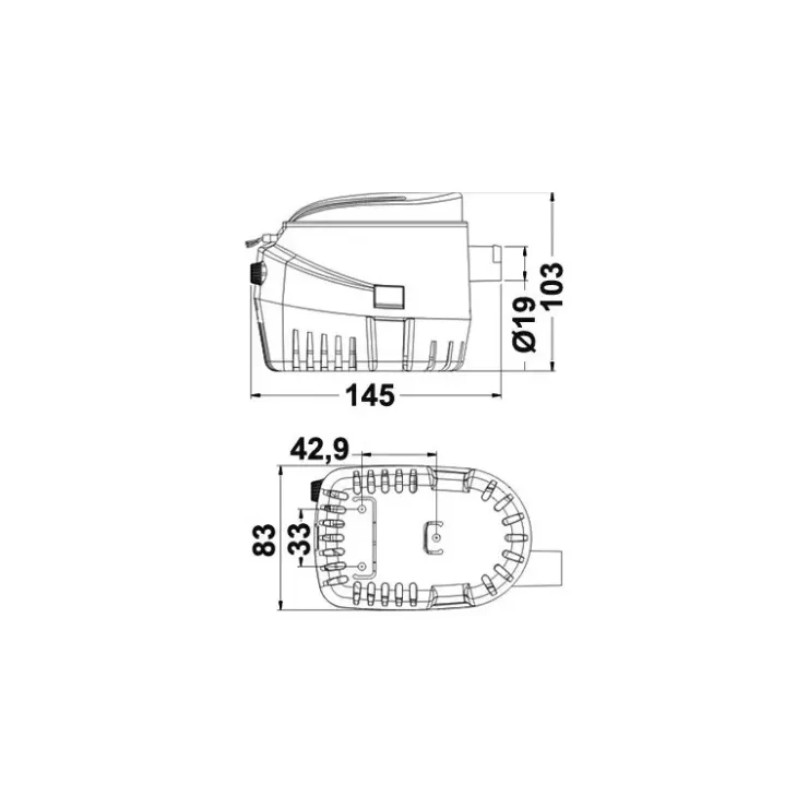 Outlet Europump II Pompe de cale G750