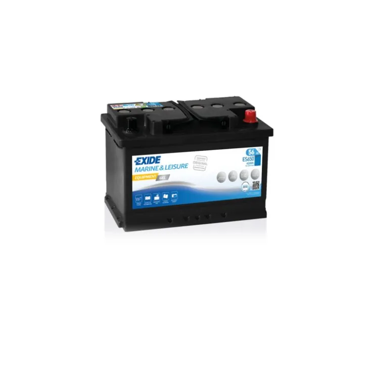 EXIDE Batterie Equipment GEL ES650 | 56 Ah