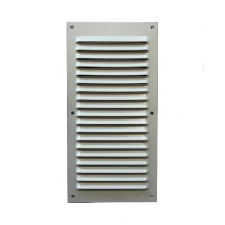 Clearance Fap Grille alu laqué blanc avec moustiquaire