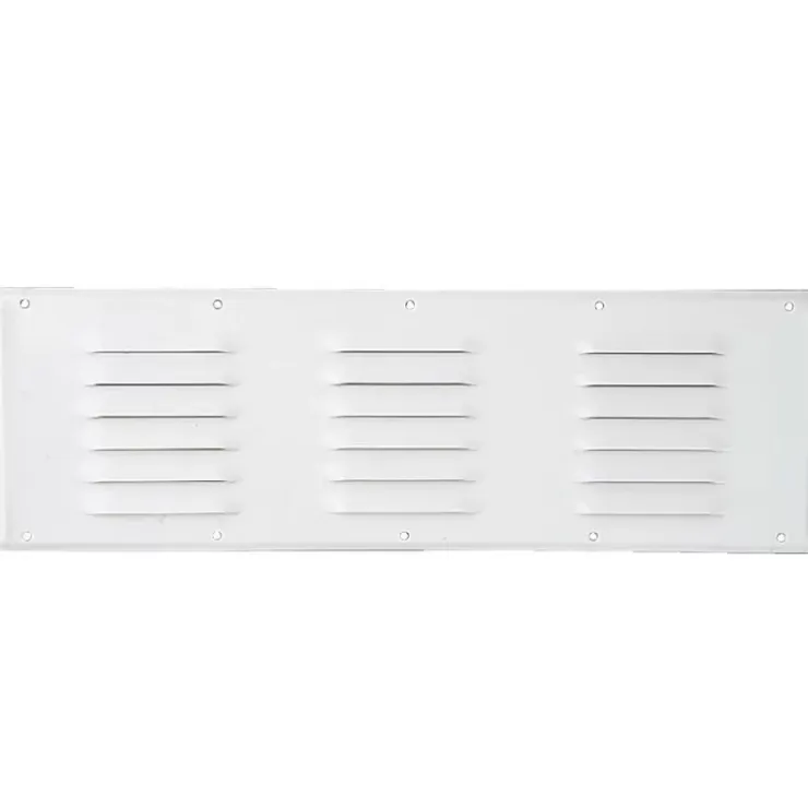 Best Fap Grille alu laqué blanc sans moustiquaire