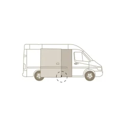 Best Fawo Butée de porte coulissante | Ducato