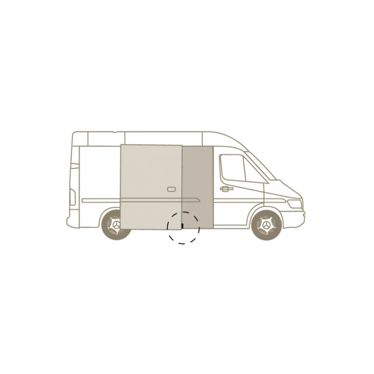 Best Fawo Butée de porte coulissante | Ducato
