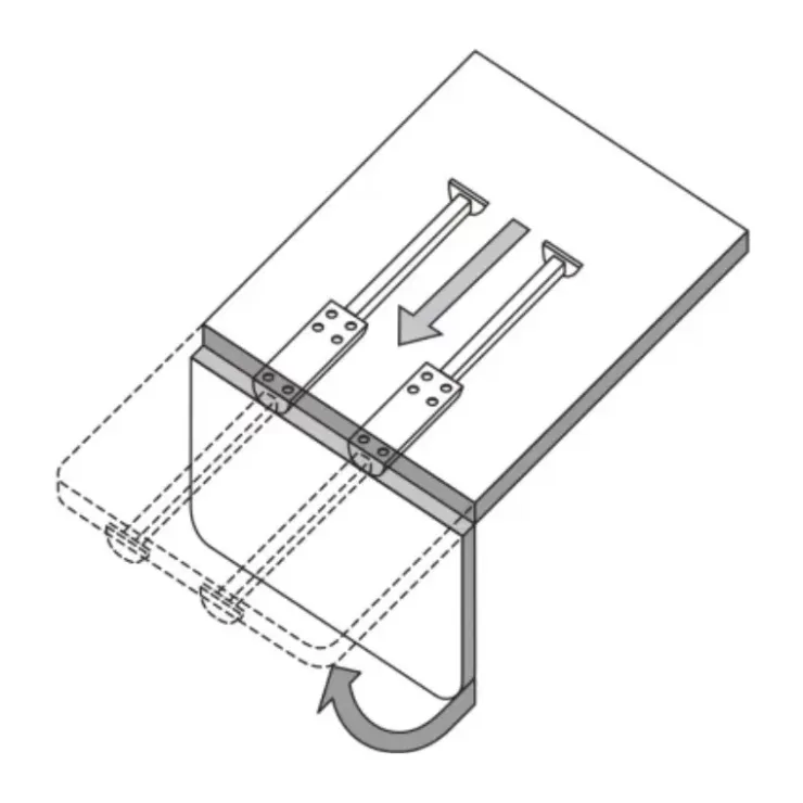Fawo Tirette de table | 250 mm