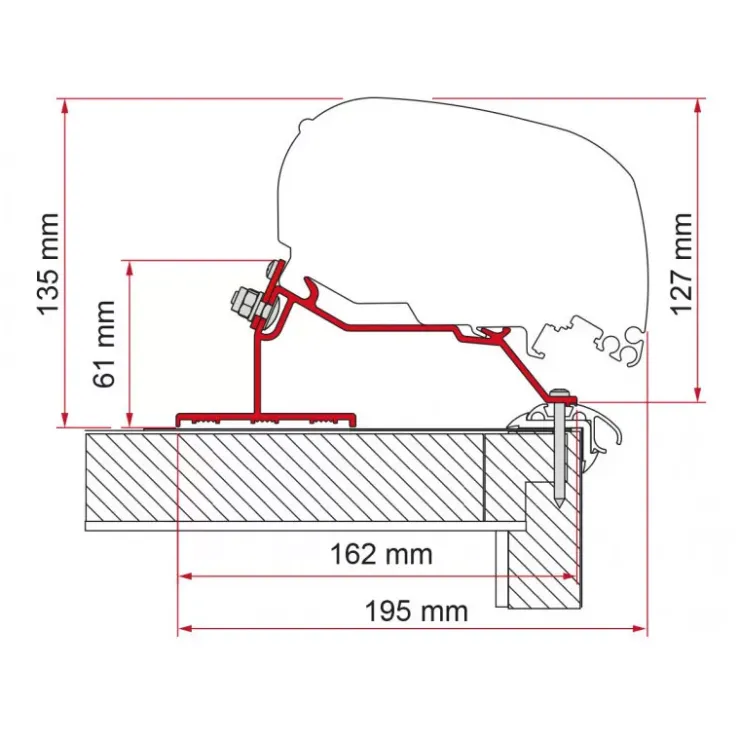 Discount Fiamma Adaptateur F80 S Caravan Roof