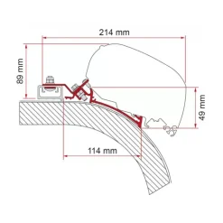 Fiamma Adaptateur F80 S Rapido Distinction
