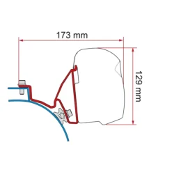 Best Fiamma Adaptateur F43Van | VW T5 T6 California