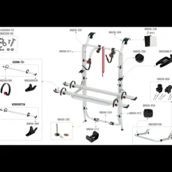 Online Fiamma Carry-Bike Op Vivaro / R trafic 2-3 HAYON | Pièces détachées