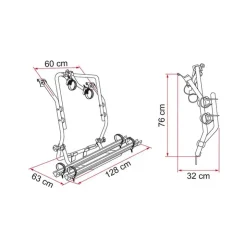 Clearance Fiamma Carry-Bike VW T2