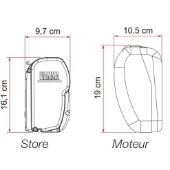 Online Fiamma F45 Eagle 450 Polar White