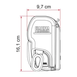 Clearance Fiamma F45 L 550