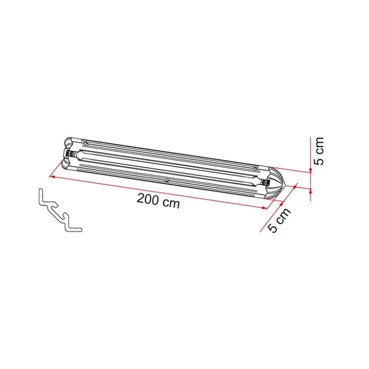 Online Fiamma Garage-Bars Corner
