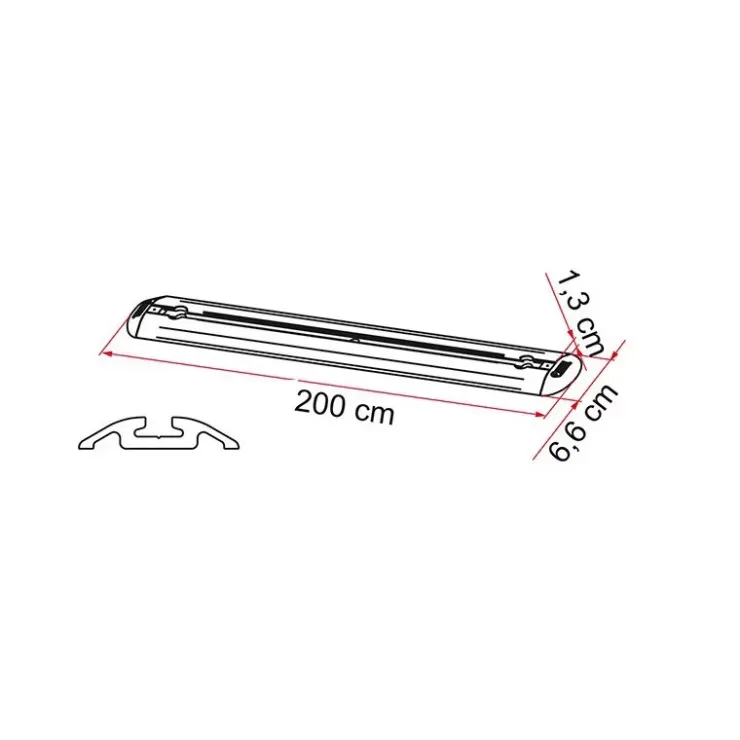 Online Fiamma Garage-Bars Premium 200