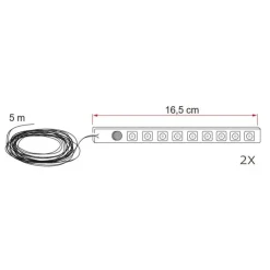 Clearance Fiamma Kit Awning LED