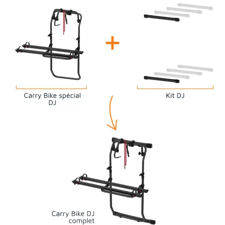 Clearance Fiamma Kit Bars DJ | Ducato