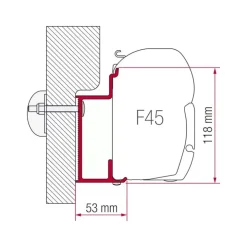 Fiamma Kit F45 Eura Mobil Kermann