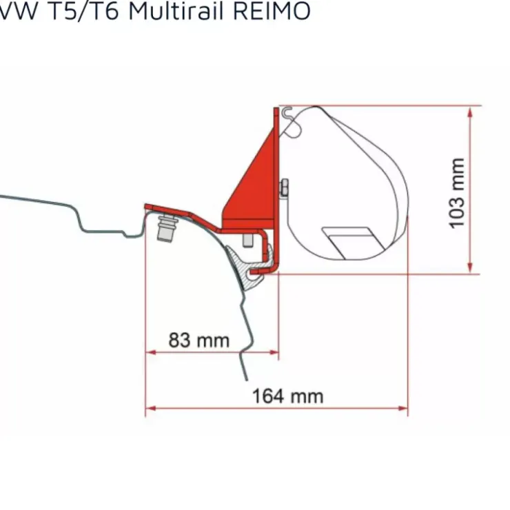 Outlet Fiamma Kit F35 Pro VW T5/T6 Multivan Transporter