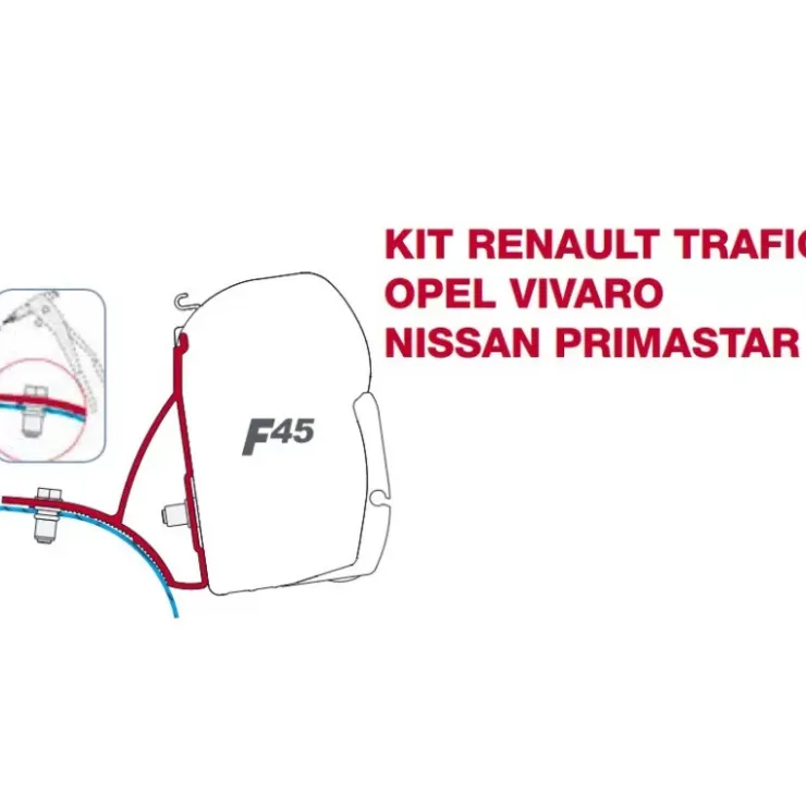 Outlet Fiamma Kit F45 R Trafic 2 / O Vivaro