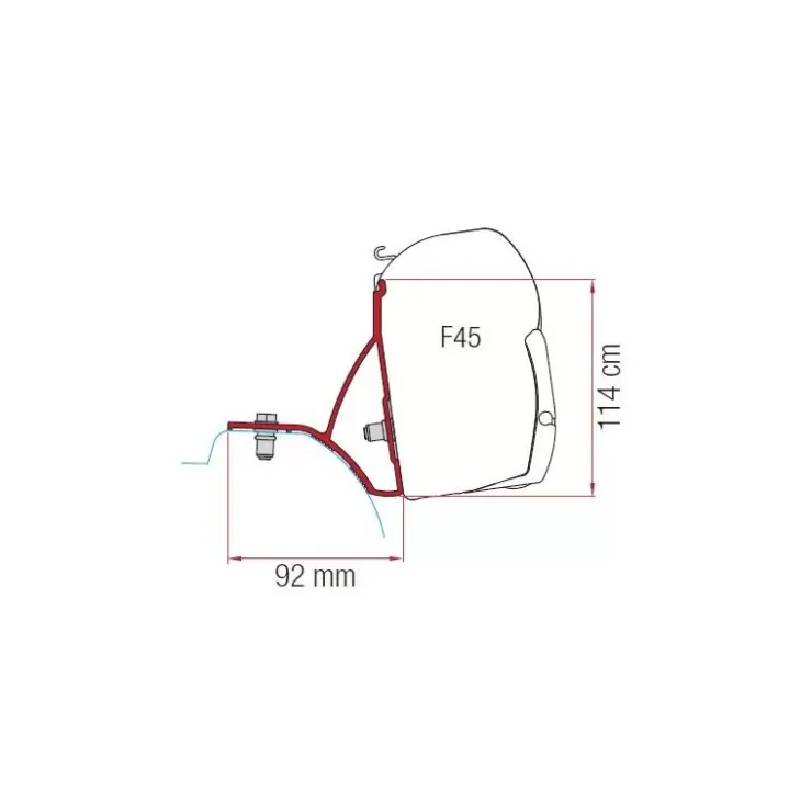 Sale Fiamma Kit F45 R Trafic 3 (après 2015)