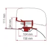 Outlet Fiamma Kit F40 Van PSA | Jumpy, Expert & Proace