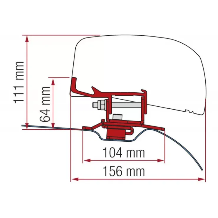 Outlet Fiamma Kit F40 Van PSA | Jumpy, Expert & Proace