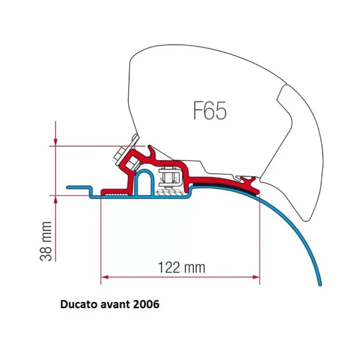 Online Fiamma Kit F65/F80 Ducato