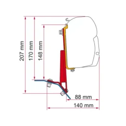 Discount Fiamma Kit F45s / F43van / F35 | Transit Custom