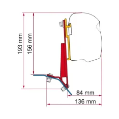 Discount Fiamma Kit F45s / F43van / F35 | Transit Custom