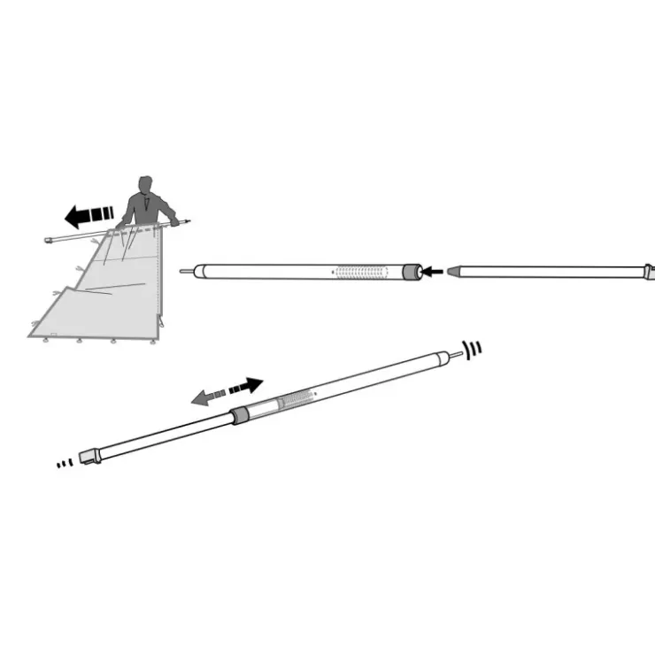 Clearance Fiamma Kit Rafter Side W F45/F65/F80