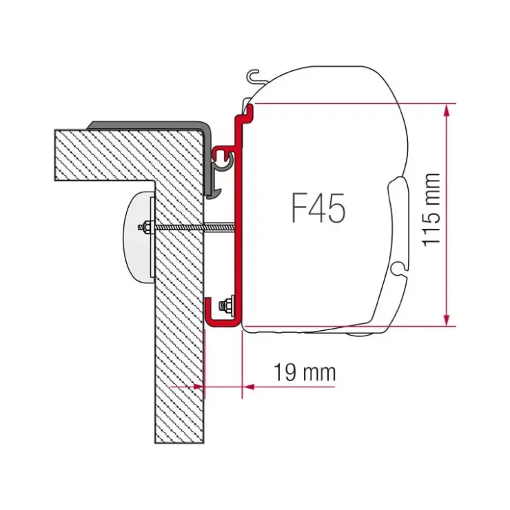 New Fiamma Kit Rapido série 7 - 8 F45