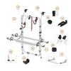 Fiamma Pièces détachées Carry-Bike Trafic D