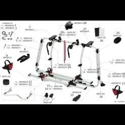 Sale Fiamma Pièces détachées Carry-Bike VW T6 PRO