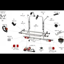 Clearance Fiamma Pièces détachées Carry-Bike MERCEDES Viano