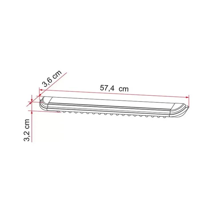 Sale Fiamma Réglette à LED 12/24 V