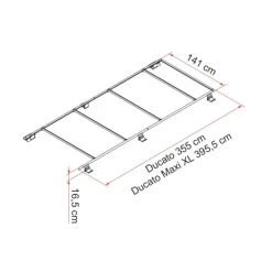 Online Fiamma Roof Rail Ducato
