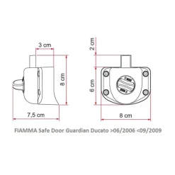 Fiamma Safe Door Guardian Ducato