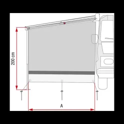 Discount Fiamma Side block F45 / F80s