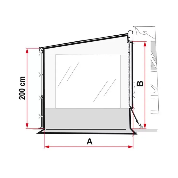 Hot Fiamma Side W Pro Caravanstore / F35