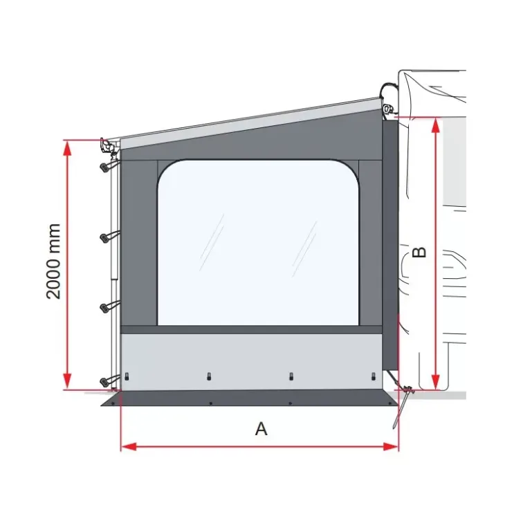 Online Fiamma Side W Pro F45 / F65 / F80