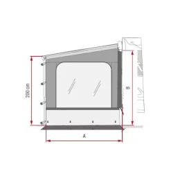 Sale Fiamma Side W Pro Van F43