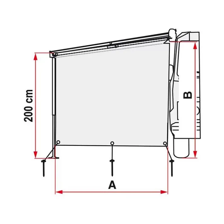 Hot Fiamma Sun View Side F45/F65