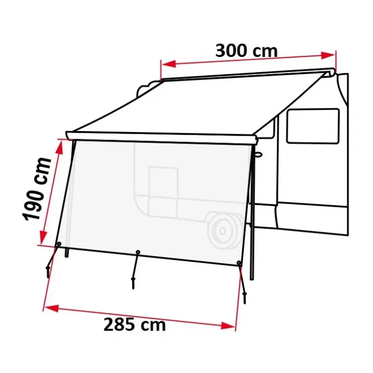 New Fiamma Sun View XL 300